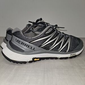 Merrell Black and Gray Athletic Shoes with Durable Outsole